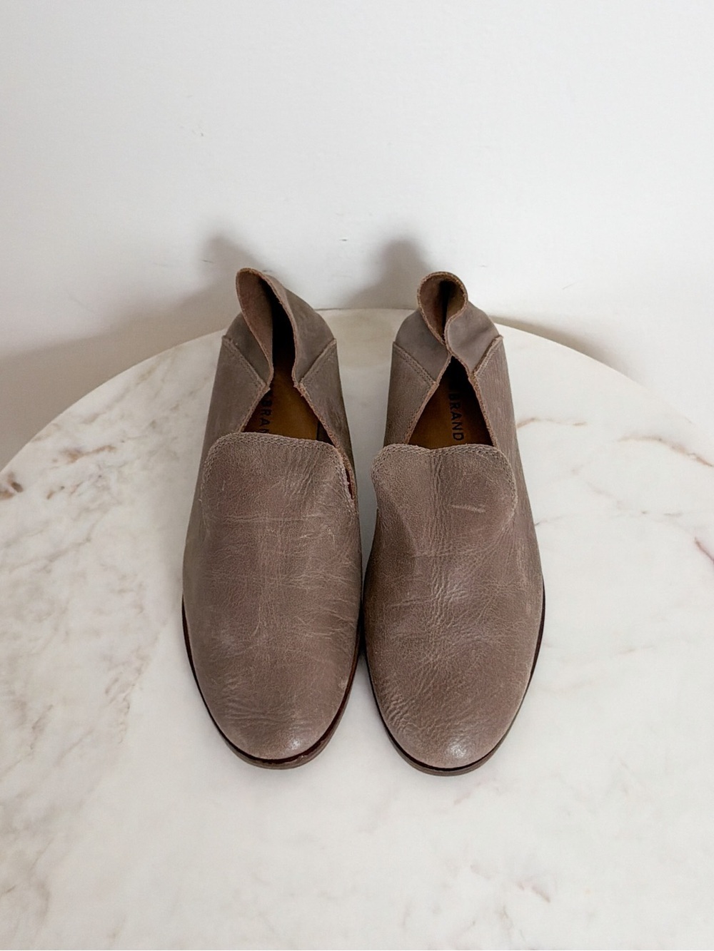 Lucky Brand Cahill Soft Structure Leather Slip On Loafer Flats Size 8 - Picture 4 of 11